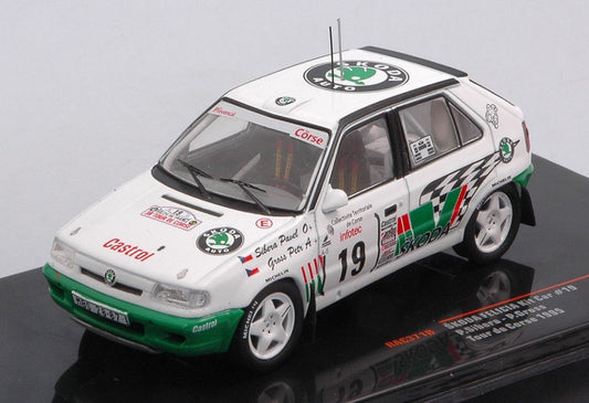 Ixo Model - SKODA FELICIA KIT CAR N.19 RALLY TOUR DE CORSE 1995SIBER/GROSS 1:43 - Cod. RAC371B