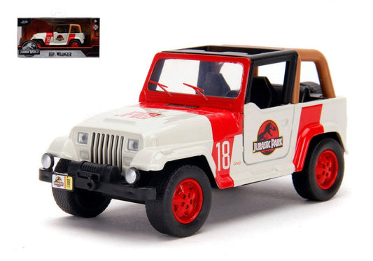Jada Toys - JEEP WRANGLER JURASSIC PARK 1:32 - Cod. JADA52019