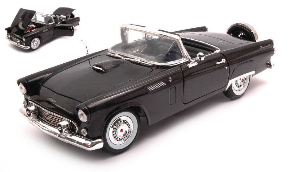 Motormax - FORD THUNDERBIRD CONVERTIBLE 1956 BLACK 1:18 - Cod. MTM73173BK