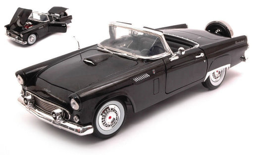 Motormax - FORD THUNDERBIRD CONVERTIBLE 1956 BLACK 1:18 - Cod. MTM73173BK