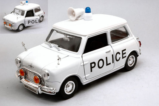Motormax - MINI COOPER CLASSIC UK POLICE 1:18 - Cod. MTM79742