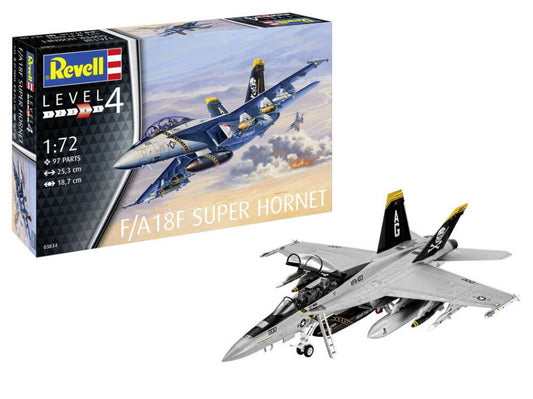 Revell - F/A-18F SUPER HORNET MODEL SET KIT 1:72 - Cod. RV63834