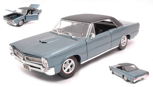 Maisto - PONTIAC GTO HURST 1965 METALLIC LIGHT BLUE 1:18 - Cod. MI31885B