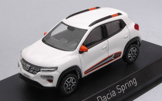 Norev - DACIA SPRING COMFORT PLUS 2022 KAOLIN WHITE 1:43 - Cod. NV509062