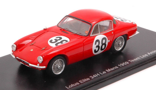 Spark Model - LOTUS ELITE N.38 LM 1959 J.F.MALLE-J.C.VIDILLES 1:43 - Cod. S8200
