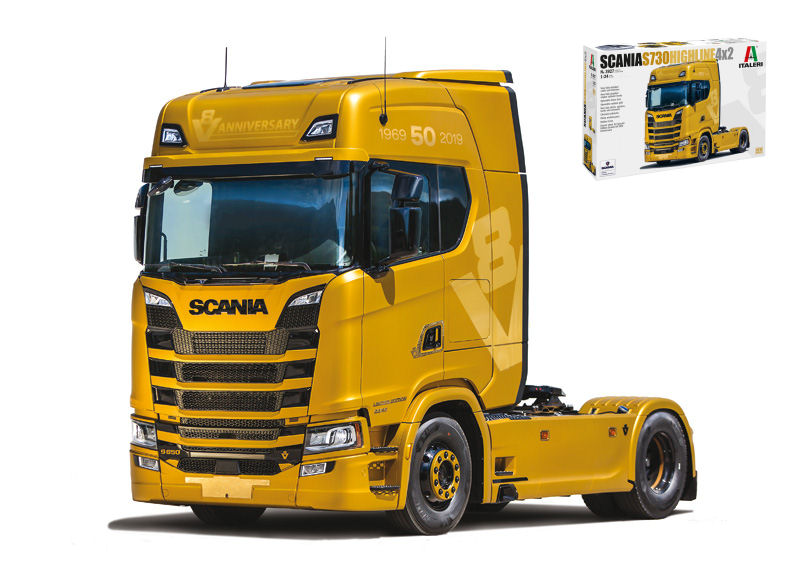 Italeri - SCANIA S730 HIGHLINE 4x2 KIT 1:24 - Cod. IT3927