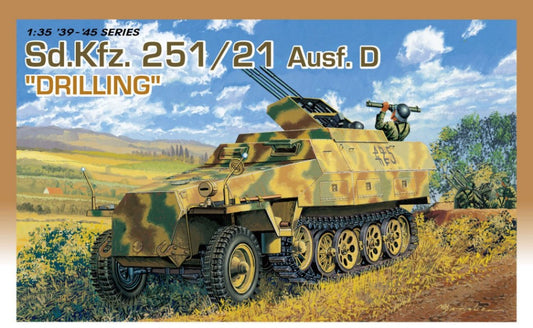 Dragon - SD KFZ 251/21 DRILLING KIT 1:35 - Cod. D6217