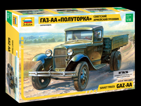 Zvezda - GAZ AA SOVIET LIGHTTRUCK WWII KIT 1:35 - Cod. Z3602
