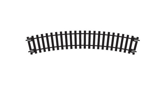 Rivarossi - BINARIO CURVO RAGGIO 2 mm 438 1:87 - Cod. R606