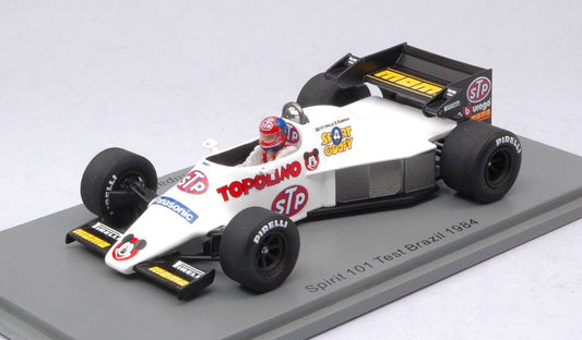 Spark Model - SPIRIT 101 TEST BRAZIL 1984 EMERSON FITTIPALDI 1:43 - Cod. S3925