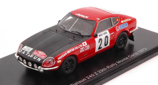 Spark Model - DATSUN 240 Z N.20 29th MONTE CARLO 1972 T.FALL-M.WOOD 1:43 - Cod. S6284