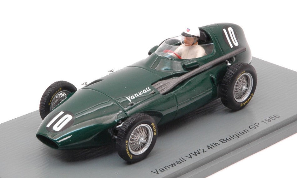 Spark Model - VANWALL VW2 HARRY SCHELL 1956 N.10 4th BELGIAN GP 1:43 - Cod. S7203