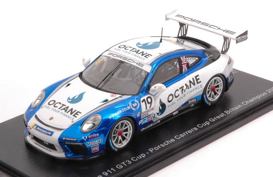 Spark Model - PORSCHE 911 GT3 N.19 CARRERA CUP GREAT BRITAIN 2020 HARRY KING 1:43 - Cod. UK011