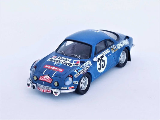 Trofeu - ALPINE A110 RALLY MONTE CARLO 1972 JACQUEMIN/LEBEAU 1:43 - Cod. TFRRFR45