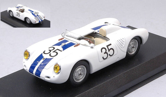 Best Model - PORSCHE 550 RS N.35 24 H LM 1957 HUGUS-GODIN DE BEAUFORT 1:43 - Cod. BT9619-2