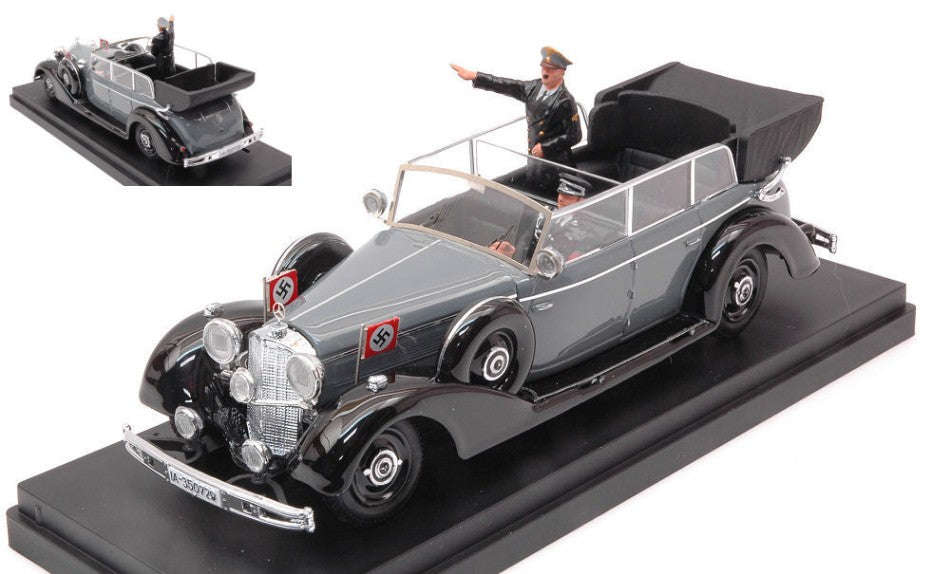 Rio - MERCEDES 770K 1942 WITH HITLER AND DRIVER FIGURES 1:43 - Cod. RI4650P