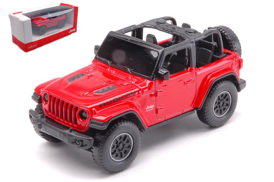 Rastar - JEEP WRANGLER RUBICON OPEN RED 1:43 - Cod. RAT59000R