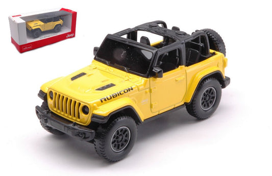 Rastar - JEEP WRANGLER RUBICON OPEN YELLOW 1:43 - Cod. RAT59000Y
