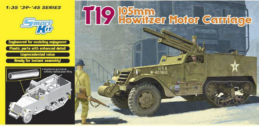 Dragon - T 19 HOWITER MOTOR CARRIAGE KIT 1:35 - Cod. D6496