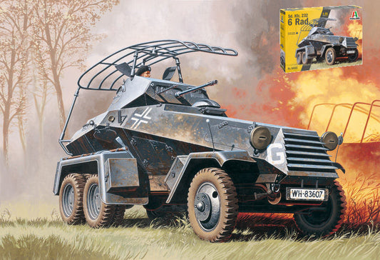 Italeri - SD.KFZ. 232 6 RAD.KIT 1:35 - Cod. IT6433