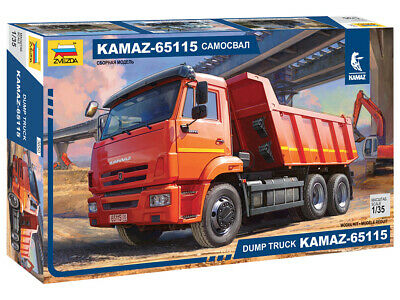 Zvezda - KAMAZ 65115 DUMP TRUCK KIT 1:35 - Cod. Z3650
