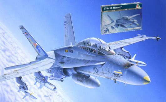 Italeri - AEREO F/A - 18 C/D KIT 1:72 - Cod. IT0016