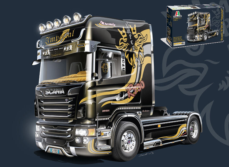 Italeri - SCANIA R V8 TOPLINE "IMPERIAL" KIT 1:24 - Cod. IT3883