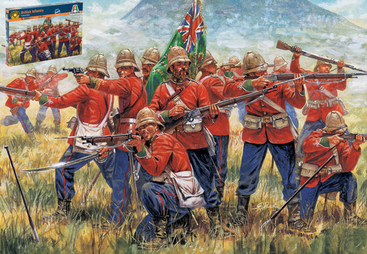 Italeri - ZULU WAR BRITISH INFANTRY KIT 1:72 - Cod. IT6050