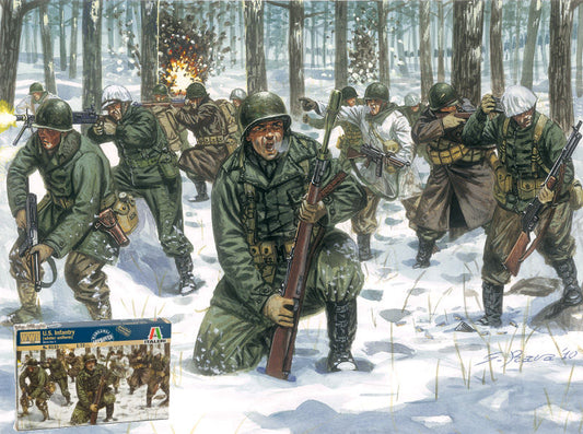 Italeri - U.S.INFANTRY WINTER UNIFORM KIT 1:72 - Cod. IT6133