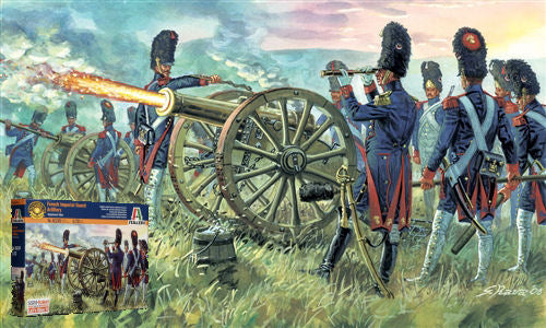 Italeri - FRENCH IMPERIAL GUARD ARTILLILLERY KIT 1:72 - Cod. IT6135