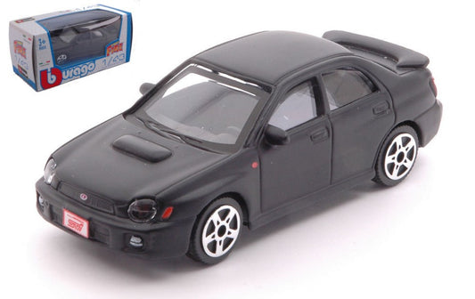 Burago - SUBARU IMPREZA MATT BLACK 1:43 - Cod. BU30109B