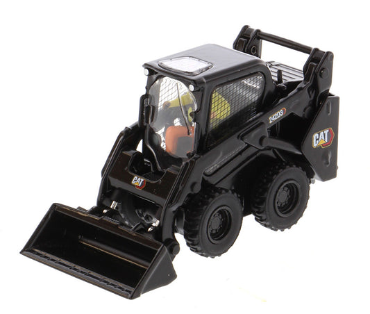 Diecast Master - CAT 242D3 SKID STEER LOADER BLACK EDITION 1:50 - Cod. DM85676BK