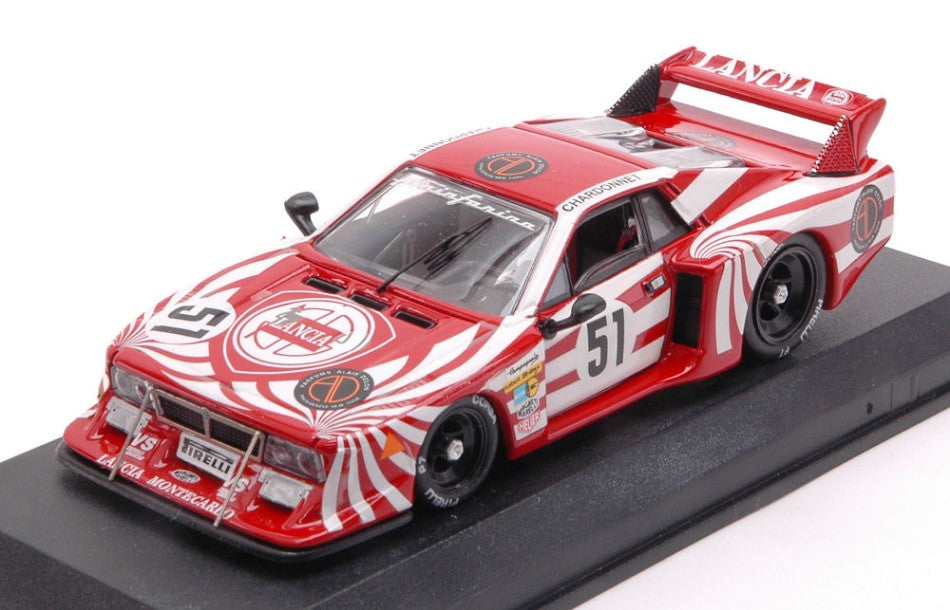 Best Model - LANCIA BETA MONTECARLO N.51 DNF LM 1980 DARNICHE-FABI-HEYER 1:43 - Cod. BT9302