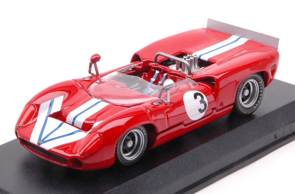 Best Model - LOLA T70 SPIDER N.3 BRIDGEHAMPTON 1968 G.RALPH 1:43 - Cod. BT9429