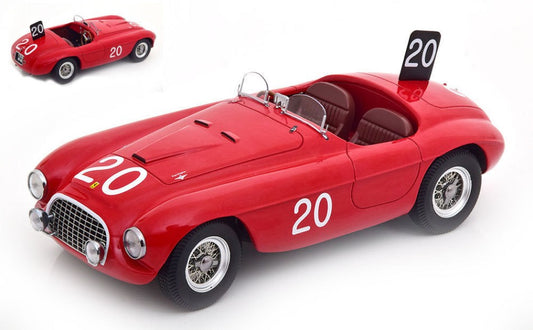 Kk Scale - FERRARI 166 MM N.20 WINNER 24 H SPA 1949 CHINETTI-LUCAS 1:18 - Cod. KKDC180914