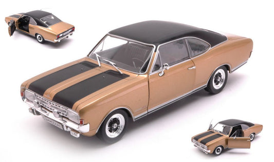 Whitebox - OPEL COMMODORE A GS/E COUPE' GOLD/BLACK 1:24 - Cod. WB124105-O