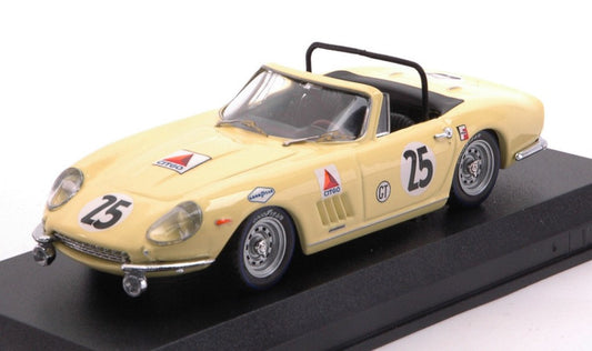 Best Model - FERRARI 275 GTB/4 SPYDER N.25 12 H SEBRING 1967 McCLUGGAGE-WINDR.1:43 - Cod. BT9127-2