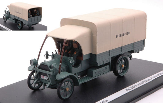 Rio - FIAT 18 BL AUTOCARRO MILITARE 1915 100 ANNIV.1 GUERRA + 4 FIGURE 1:43 - Cod. RI1915-1D