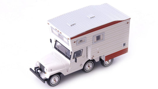 Autocult - JEEP CJ5 UNIVERSAL CAMPER 1969 WHITE 1:43 - Cod. ATC09017