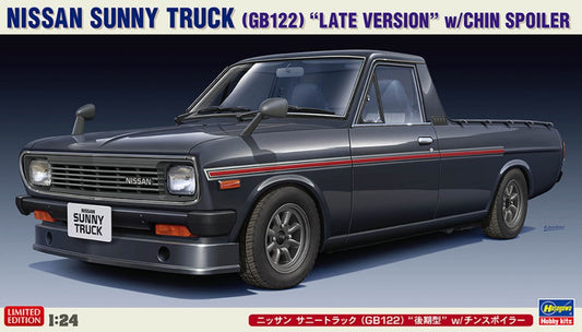 Hasegawa - NISSAN SUNNY TRUCK (GB122) LATE W/CHIN SPOILER KIT 1:24 - Cod. HA20552