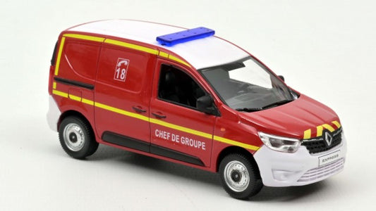 Norev - RENAULT EXPRESS 2021 POMPIERS CHEF DE GROUPE 1:43 - Cod. NV511337