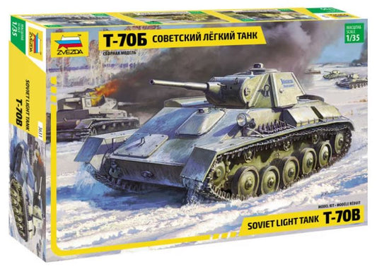 Zvezda - SOVIET TANK T-70 KIT 1:35 - Cod. Z3631