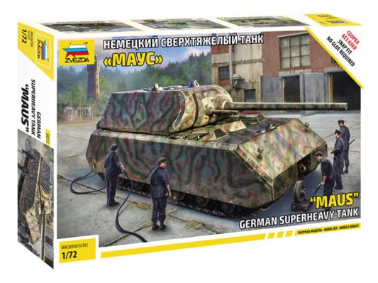 Zvezda - Pz.Kpfw.VII MAUS KIT 1:72 - Cod. Z5073