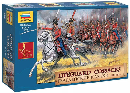 Zvezda - GUARD COSSACK 1812-14 KIT 1:72 - Cod. Z8018