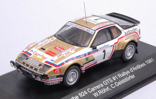 Cmr Classic Model Replicars - PORSCHE 924 CARRERA GTS N.1 RALLYE D'ANTIBES 1981 W.ROHRL-C.GEISTDORFER - Cod. WRC021