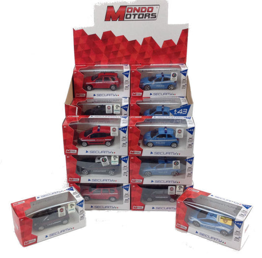 Mondo Motors - AUTO FORZE DELL'ORDINE ASS.1:43 Pz.24 - Cod. MM53012