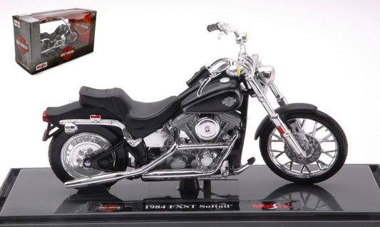 Maisto - HARLEY DAVIDSON FXST SOFTAIL 1984 BLACK 1:18 - Cod. MI21914B
