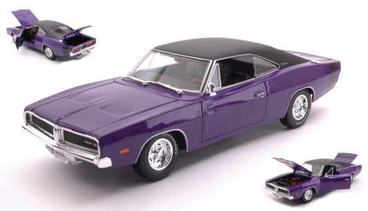Maisto - DODGE CHARGER R/T 1969 PURPLE 1:18 - Cod. MI31387P