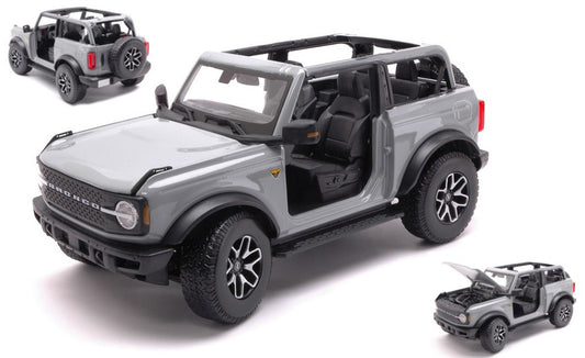 Maisto - FORD BRONCO 2021 MOUSE GREY 1:18 - Cod. MI31457G