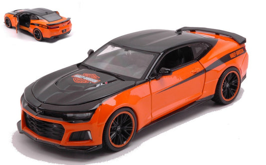 Maisto - CHEVROLET CAMARO ZL1 CUSTOM 2017 HARLEY DAVIDSON 1:24 - Cod. MI32271
